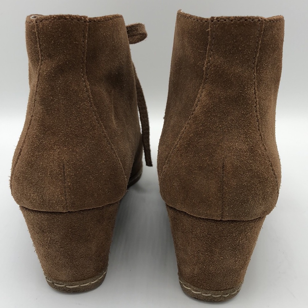 Dolce Vita Suede Wedge Booties Size 9 1/2 - Picture 6 of 14